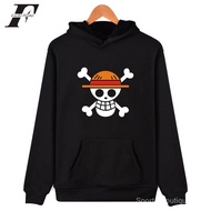 2017 One Piece Cartoon Printed Hoodie Mens Hoodies And Sweatshirts Size 4Xl Clothes Hoodies With Cap