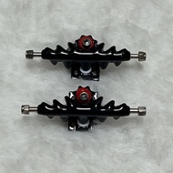 Pro Fingerboard Trucks 32mm/34mm/36mm Monster Trucks with Hardware-Color and Size (36mm,Black)