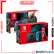 Nintendo Switch 任天堂 Nintendo Switch 款式 - Standard Edition Gen 1 Extended Battery Edition Gen 2 - NS Gaming Console Refurbished 🍭 Nintendo Switch Console - ArchWizard