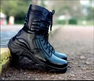 SEPATU PDL SAFETY BOOTS TNI POLRI TNI AU AD AL SECURITY BRIMOB SOL RADIAL 9INC