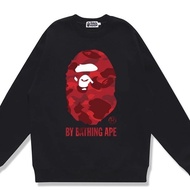 Original A Bathing Ape hoodie sweatshirt printed camouflage long-sleeved bape loose cotton baju leng