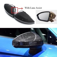 Replacement Carbon Fiber Rear View Mirror Cover Car Accessories Caps For Audi TT TTS R8 2016-2021