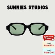 SUNNIES STUDIOS - Bobbi Ink Dill Rectangular Frame Sunglasses - 60321RP-5