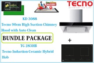 TECNO HOOD AND HOB BUNDLE PACKAGE FOR ( KD 3088 &amp; TG283HB) / FREE EXPRESS DELIVERY