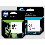 【READY STOCK)】HP 61 BLACK/TRI-COLOR HP 61 XL High Yield Black 61 Combo Original Ink Cartridge