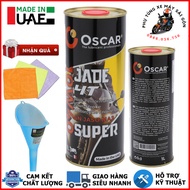Nhớt Oscar Jade 4T Super 10W40 dành cho xe số côn tay - Nhập khẩu UAE [Mua 5 tặng 1 phểu]