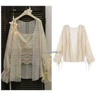 LYS115- Outer Aghnia lace import Cardigan