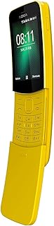 Nokia 8110 4G (2018) Singe-SIM TA-1071 SS 4GB Factory Unlocked 4G Smartphone (Yellow) - Internationa
