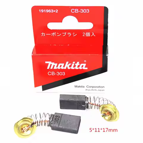 CB-303 Carbon Brush for Makita 9227CB 9227C 9227CV 6304LR LS0714 DA4000LR DA4031 PV7001C 4200NH GV70