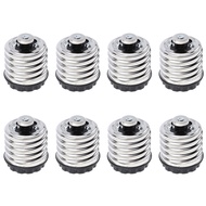 8pcs Light Bulb Converter E40 to E27 Base Screw LED Light Lamp Bulb Adapter