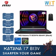MSI Katana 17 B13VFK-064MY /Intel Core i7-13620H /16GB-32GB RAM /1TB SSD /17.3"FHD 144Hz /NVD RTX4060 8GB D6 /W11 /2 Yrs