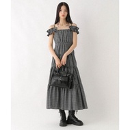 ¥9,900 3 Pieces 2way Wave Shoulder Strap FLORA He Texture Sweet Cake Dress