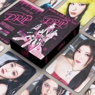 ZJT HZ อัลบั้ม FULL BABYMONSTER 1ST 55 ชิ้น/เซ็ต การ์ดรูปถ่าย DRIP RAMI Ruka AHYEON การ์ด LOMO ด้าน 