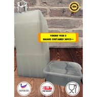 YOKOKO SQUARE CONTAINER 30PCS /MICROWAVE FOOD CONTAINER WITH LID /CONTAINER YKSQ5 & YKSQ7