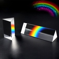 Triangular Prism Rainbow Crystal Glass for Photography, Light Experiment