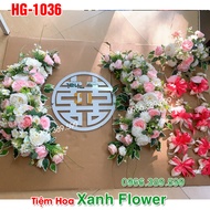 Silk Flowers For Wedding Cars, Fake Flowers For Cheapest Wedding Car Decoration, Full Set (Including Letters)