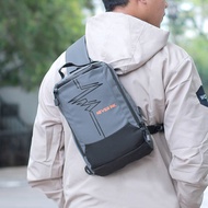 [350] New Arrival Tas Selempang Pria Dewasa Anti Air Waistbag Sling Bag Distro Branded Model Terbaru