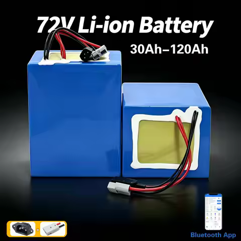 72v 40Ah 50Ah 60Ah 70Ah 80Ah 100Ah lithium ion battery pack 40A 50A 60A 70A 80A 100A with bluetooth 