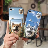 Shockproof Graffiti Phone Case For iphone 7/8/SE 2020/2022/SE2/SE3/ip7/ip8 Card slot Card sleeve Car