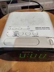 Sony FM/AM 鬧鐘收音機