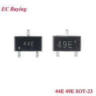 100Pcs/5pcs 44E 49E Hall Effect Sensor Switch SMD Hall Element SS49E AH49E A3144E SOT23 Sensor Switc