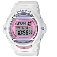 (AUTHORIZED SELLER) Casio Baby-G Digital White Resin Strap Women Watch BG-169PB-7DR