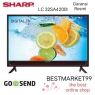 BEST PROMO 12.12 SHARP LED TV 32 INCH 32SA4200 DIGITAL FREE ONGKIR SBY