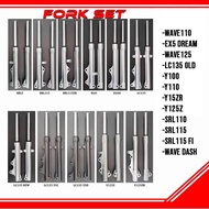 FORK SET Y15 Y125ZR Y100 WAVE WAVE100 WAVE110 DASH SRL115 FI SRL110 RG110 RC80 LC135