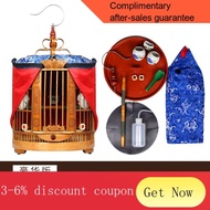 ! Stock Large Thrush Bird Cage Wholesale Sichuan Cage Full Set of Bird Cage Accessories Handmade Bamboo Big Brother Qi B