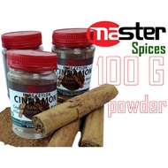 MASTER PURE CEYLON CINNAMON POWDER 100G PLASTIC BOTTLE