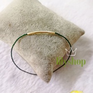 Lucky us10k gold and 71 string jewelry bracelet