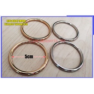 Imported ROUND O RING HOLE DIAMETER 5 CM - KNITTED RING - ROUND BAG RING