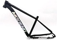 29er Hardtail Mountain Bike Frame 15''/17'' Aluminum Alloy Disc Brake Frame QR 135mm BSA68 Internal Routing (Size : 17'') (Color : Black, Size : 17'')