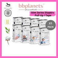 Applecrumby SlimDry Slim Baby Diapers Pull-Up/Tape Lampin Bayi 婴儿纸尿片