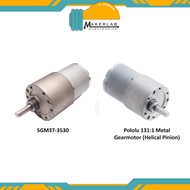 DC Gear Motor 12V 20RPM 12RPM | 37RPM | 76RPM | 111RPM | 178RPM | 333RPM | 531RPM | 1000RPM  – SGM37
