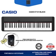 CASIO CT-S1 61-KET PORTABLE KEYBOARD/PIANO-BLACK/ZOSO MUSIC SABAH/KOTA KINABALU