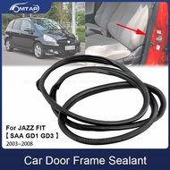 MTAP For JAZZ Car door frame sealant For HONDA FIT JAZZ SAA 2003~2008 GD1 GD3 Inner Body Door Rubber
