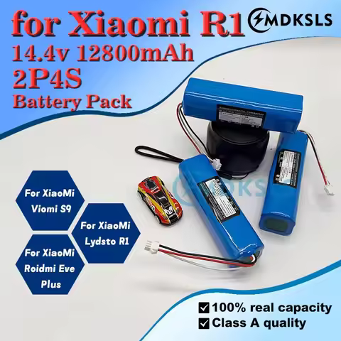 2026 New Battery for Xiaomi Lydsto R1 rechargeable lithium-ion , robot vacuum cleaner,viomi s9,batte