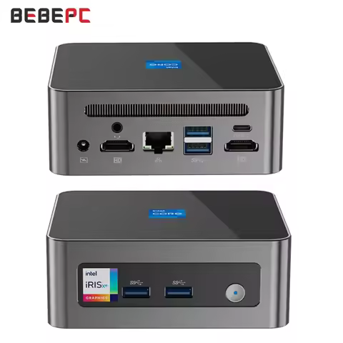 MINI PC Intel i9 12900HK i7 1270P 13620H i5 12450H WiFi6 bluetooth 2.5G LAN NVME DDR4 3200MHZ 4K ubu