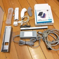 二手 Wii 系統全中文主機+500G行動硬碟(附原廠紙盒)