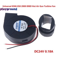 [playground] Universal 8586 858 898D Hot  Turbine Fan 24V Brushless Blower With Fixed Rubber Sleeve 