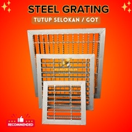Anti-Rust/ Steel Grating Iron Channel Cover |10 x 10cm | 20 x 20cm | 30 x 30cm | 40x40cm