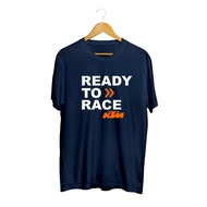 KTM motorcycle distro t-shirt KTM racing shirt/ ready to race