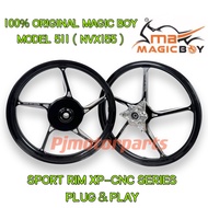 YAMAHA NVX155 NVX 155 (100% ORIGINAL MAGIC BOY) (1 SET) PNP MODEL FG 511 - XP CNC SERIES SPORT RIM 1