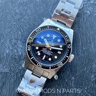 WMNP Seiko 62mas mod Marine Master custom build Double Dome Sapphire Crystal Blue AR