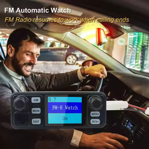 HIROYASU IC-980Pro Max 144/430MHz 2m/70cm Dual Band FM/AM Amateur Mobile Radio