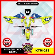 Ktm motorbike sticker, KTM decal, cool motorbike sticker, trail motorbike cross sticker, variation o