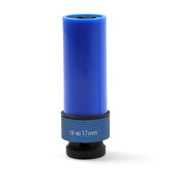 4 Points Wheel Nut Hex Pneumatic Socket 17mm Blue Auto Repair Tool