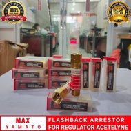 FLASHBACK ARRESTOR FOR ACETYLENE LPG REGULATOR PROPANE, MAX YAMATO/