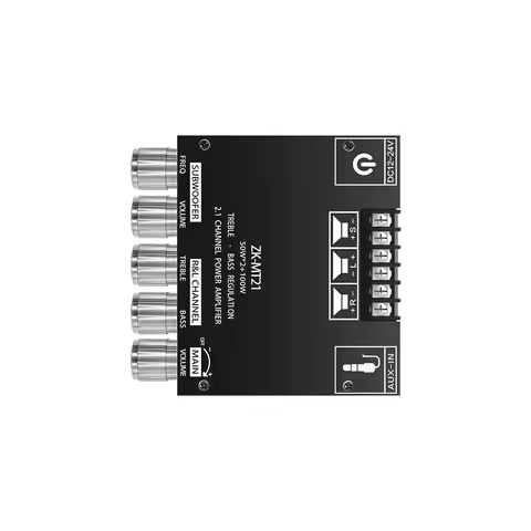 Channel Bluetooth 5.0 CS8673E 2.1 Subwoofer Amplifier Board 50W X 2+100W Power Audio Stereo Amplifie